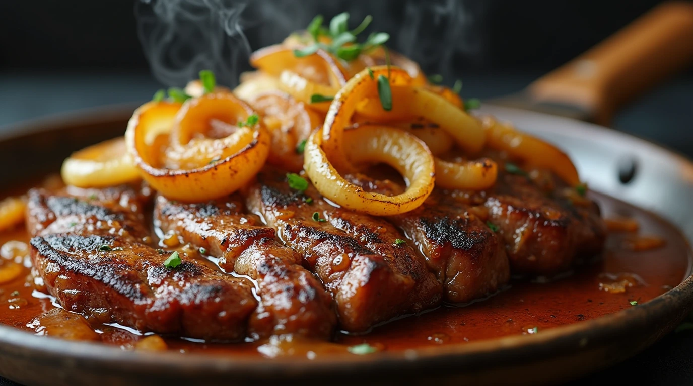 Pepper Steak with Onion: How to Make It in 30 Minutes