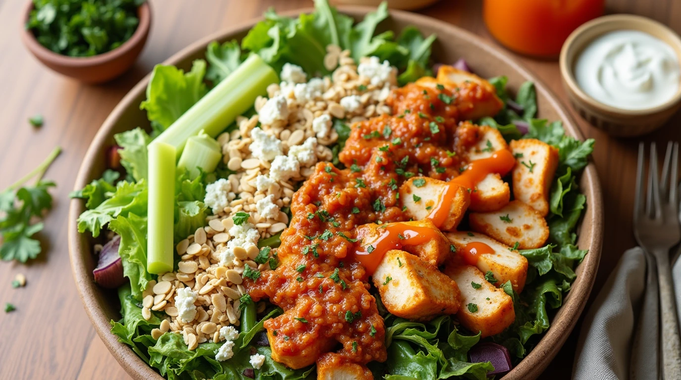 Buffalo chicken salad How to Make one in Just 15 Minutes